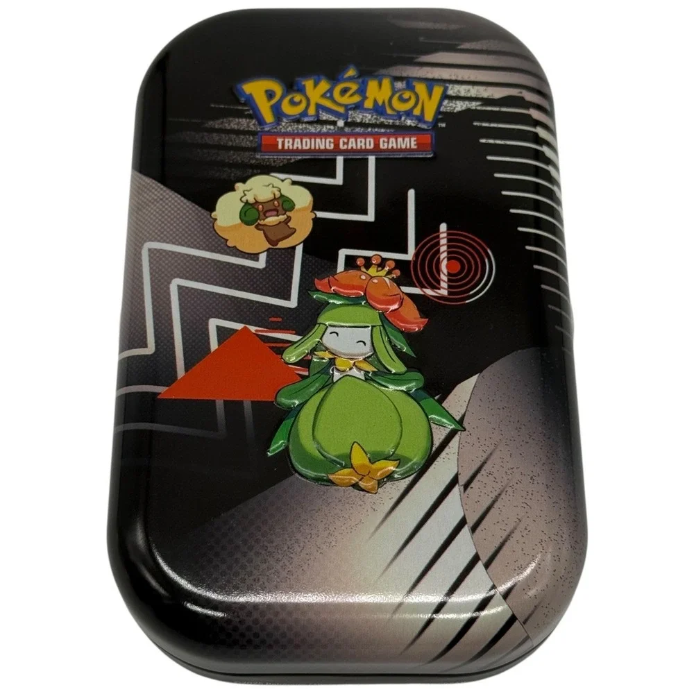 Pokemon TCG Collector Chest and 7 Unova Mini Tins Empty Storage Set Excellent